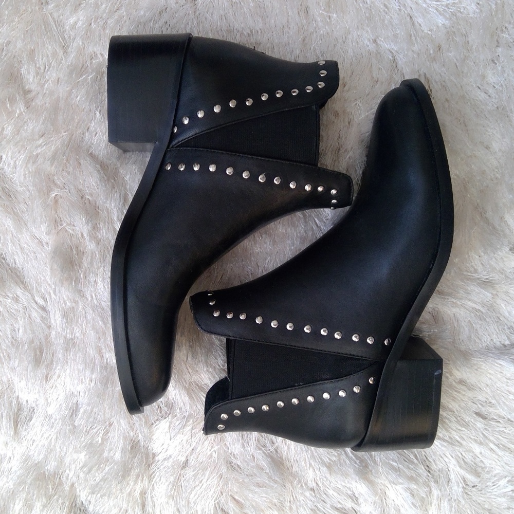 Steve Madden Cade Black Leather Boots